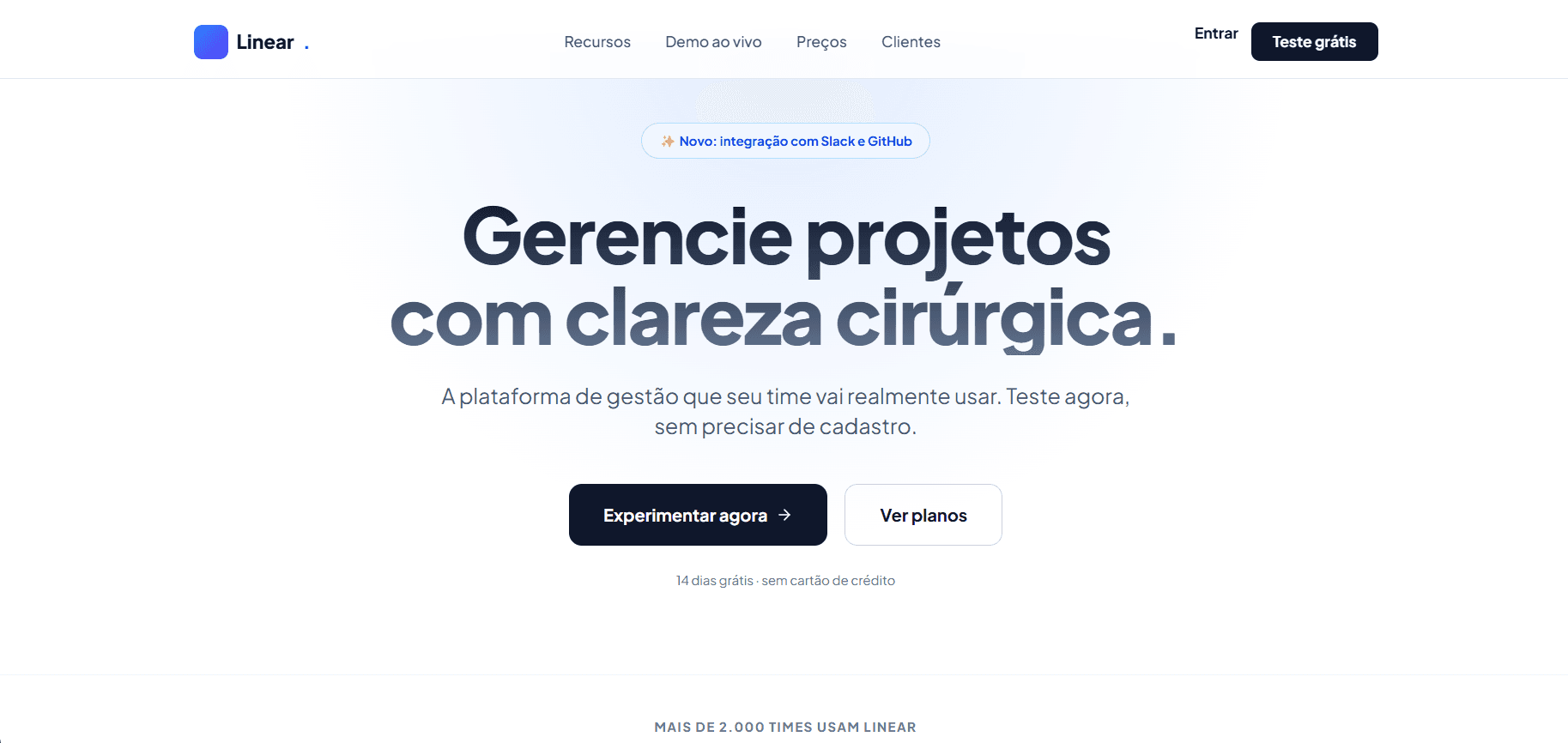 Linear SaaS